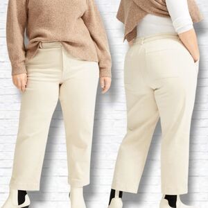 Everlane The Straight-Leg Crop In Sandstone Size 14 X 24" L